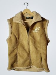 Polar Premium Collection Suede Sherpa Lined Vest