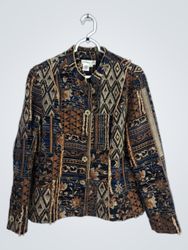 Coldwater Creek Women's Patterned Blazer