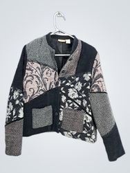 KORET PETITES Patchwork Jacket