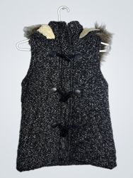 Mossimo Supply Co. Women's Hooded Toggle Vest with..