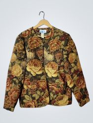 BEA CLASSICS Floral Print Jacket