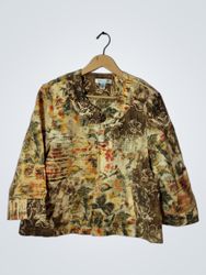 Coldwater Creek Women's Printed Blazer