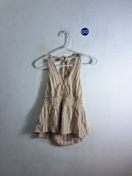 Striped Halter Top