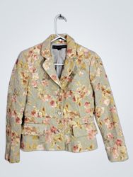 NIPON BOUTIQUE Petite Floral Brocade Blazer