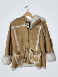 Gap Suede & Fur Lined Jacket