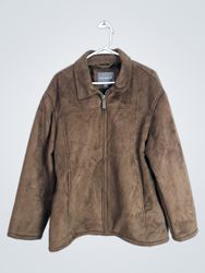 Covington Brown Suede-like Jacket
