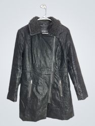 Guess Faux Leather Biker Jacket