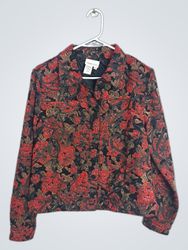 Coldwater Creek Women's Floral Print Jacket