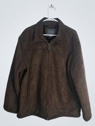 Covington Men's Brown Suede-like Jacket
