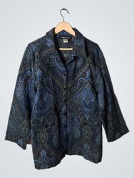 Sag Harbor Women's Size 16 Paisley Print Blazer