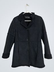 WEATHERPROOF® GARMENT COMPANY Black Faux Suede She..