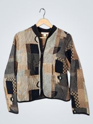 Dressbarn Patchwork Jacket