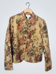 Chadwick's Women's Floral Print Blazer