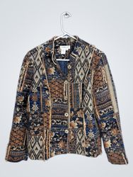 Coldwater Creek Women's Tapestry Jacket