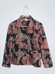 Chico's Paisley Print Jacket