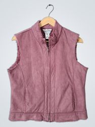Pendleton Women's Pink Fleece Lined Vest