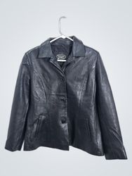 GUCCINI LEATHER CO. Black Leather Jacket