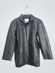 Worthington Black Leather Jacket