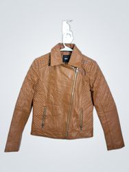 ASOS Faux Leather Biker Jacket