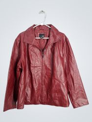 East 5th Genuine Leather Jacket