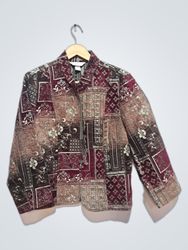 Christopher & Banks Patchwork Blazer