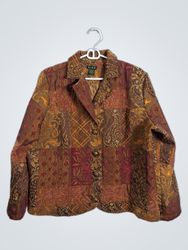 ELCC Women's Patchwork Blazer