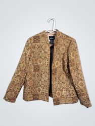 Positive Attitude Women's Tapestry Blazer Petite