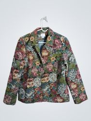 KORET Floral Print Blazer