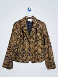 Biba & London Paisley Pattern Blazer