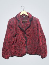 Dressbarn Jacquard Blazer