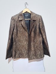 Kasper Paisley Pattern Blazer
