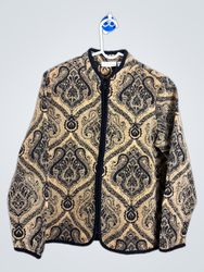Studio Works Paisley Print Jacket