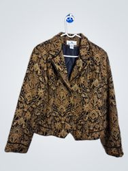 ERIN LONDON Women's Brocade Blazer