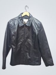 WORTHINGTON Black Leather Jacket