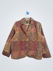 ELCC Women's Patchwork Blazer