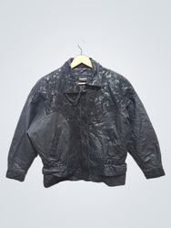 Black Leather Jacket with Thinsulate