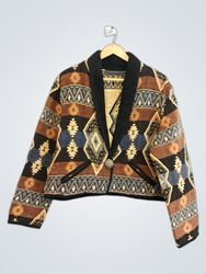 NEW IDENTITY Southwestern Print Jacket