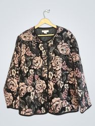 Dressbarn Floral Jacket