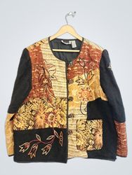 Maggie Barnes Tapestry Patchwork Jacket