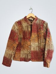 Real Comfort by Chadwick's Patchwork Jacket