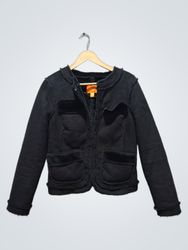 Joe Fresh Black Suede Jacket