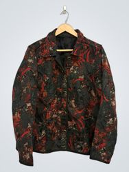 Jacket with Abstract Print