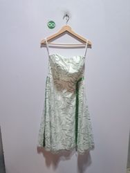 David's Bridal Strapless Dress