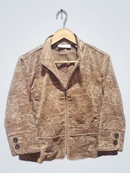 Coldwater Creek bestickte Jacke