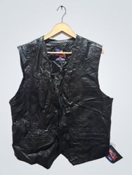 Air Force Leather Vest