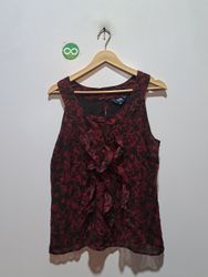 Reitmans Petite Sleeveless Floral Blouse