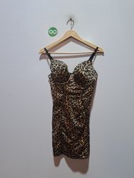 Sweet Nothings by Maidenform Leopard Print Corset ..