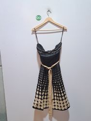 Das Limited Event schwarze trägerlose Kleid mit Ro..