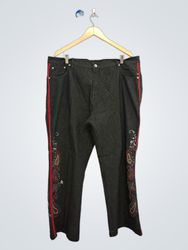 Denim24/7 Jeans pour femmes avec motif cachemire e..