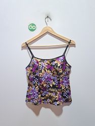 Camisola com estampa floral